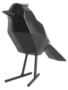 Crna dekorativna skulptura PT LIVING Bird Large Statue