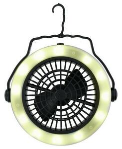 Grundig - Prijenosni ventilator s LED osvjetljenjem LED/3xAA