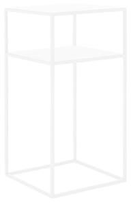 Bijeli pomoćni stolić na dvije razine Custom Form Tensio, 30 x 30 cm