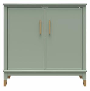 Zeleni ormarić 86x85x41 cm Westerleigh – CosmoLiving by Cosmopolitan