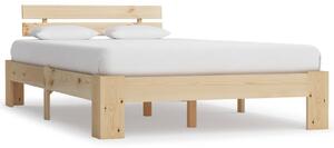 VidaXL Okvir za krevet od masivne borovine 120 x 200 cm