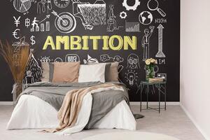 Tapeta motivacijska ploča - Ambition
