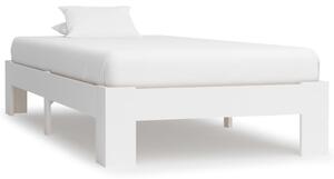 VidaXL Okvir za krevet od masivne borovine bijeli 100 x 200 cm