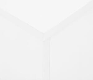 VidaXL Produživi blagovaonski stol visoki sjaj bijeli 175 x 90 x 75 cm