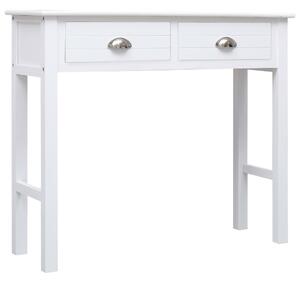 VidaXL Konzolni stol bijeli 90 x 30 x 77 cm drveni