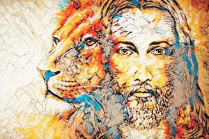 Slika Svemogući s lavom