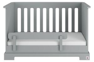 Siva ograda za dječji krevet BELLAMY Unibar