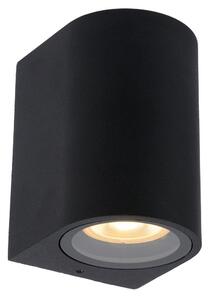 Lucide 69801/01/30 - Vanjska zidna svjetiljka ZARO 1xGU10/35W/230V IP44 crna