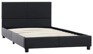 VidaXL Okvir za krevet od umjetne kože crni 100 x 200 cm