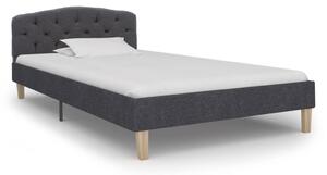 VidaXL Okvir za krevet od tkanine tamnosivi 100 x 200 cm