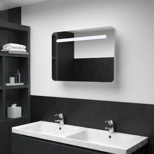 VidaXL LED kupaonski ormarić s ogledalom 80 x 9,5 x 55 cm