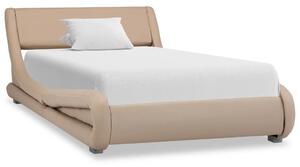 VidaXL Okvir za krevet od umjetne kože boja cappuccina 100 x 200 cm