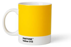 Žuta keramička šalica 375 ml Yellow 012 – Pantone