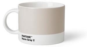 Bijelo-siva keramička šalica 475 ml Warm Gray 2 – Pantone