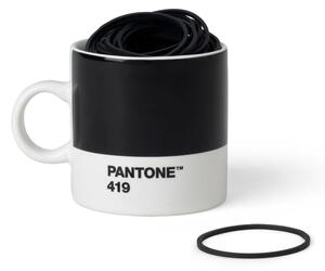 Crna keramička šalica za espresso 120 ml Espresso Black 419 – Pantone