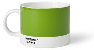 Zelena keramička šalica 475 ml Green 15-0343 – Pantone