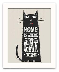 Ukrasni poster Cat, 28,5 x 23,5 cm