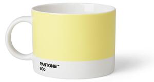 Svijetlo žuta keramička šalica 475 ml Light Yellow 600 – Pantone