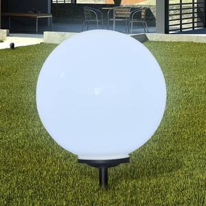 VidaXL Vanjksa solarna svijetiljka solarna lopta LED 50 cm 1 kom klinac