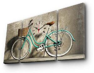 Slika i zidni sat Bicikl,84 x 45 cm