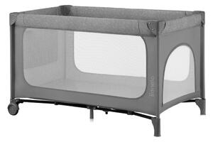 Lionelo - Prijenosni krevetić JASMIN EASY FOLD Grey Stone