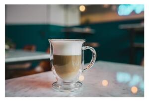 Set od 2 šalice za caffe latte, s dvostrukim staklenim stijenkama Vialli Design, 250 ml