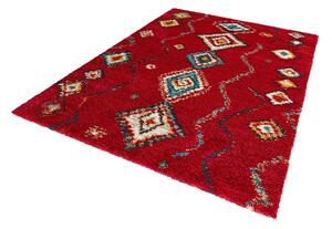 Crveni tepih Mint Rugs Geometric, 120 x 170 cm