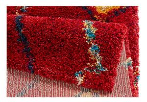 Crveni tepih Mint Rugs Geometric, 80 x 150 cm