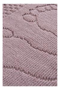 Ružičasti kupaonski tepih Carrisma Mento, 70 x 50 cm