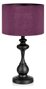 Crno-ljubičasta stolna svjetiljka Markslöjd Connor