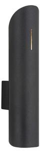 Argon 1037 - Zidna svjetiljka AKRON 2xGU10/5W/230V crna