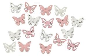 Set od 18 dekoracija u obliku leptira Ego Dekor Fly