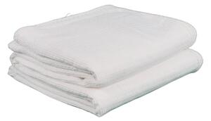 Pamučni prekrivač Waffle Zara - Bijela - 160x250 cm