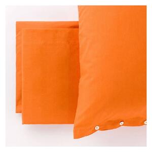 Posteljina Freedom set s plahtama - Narančasta - 160x200/220x290/2x60x80 cm