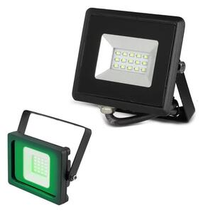 LED Reflektor LED/10W/230V IP65 zelena svjetlost