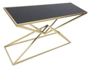 Konzolni stol sa željeznom konstrukcijom Mauro Ferretti Cleopatra, 130 x 40 cm