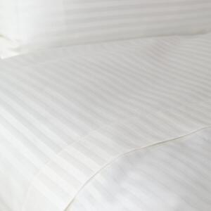 Gornja plahta Saten pruga 0,5 cm - 220x270 cm