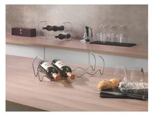 Stalak na tri razine za 12 vinskih boca Metaltex Wine, dužina 45 cm