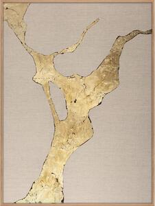 Ručno oslikana slika 90x120 cm Wild Horizon Gold – Malerifabrikken