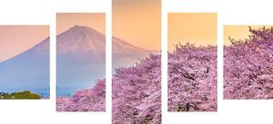 5-dijelna slika prekrasni Japan
