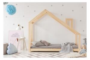 Krevet kućica od borovine Adeko Mila DMS, 120 x 200 cm