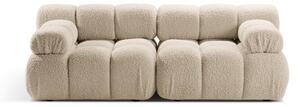 Bež sofa od bouclé tkanine 188 cm Bellis – Micadoni Home
