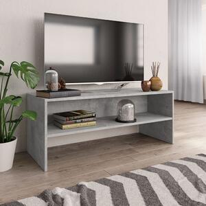 VidaXL TV ormarić od iverice siva boja betona 100 x 40 x 40 cm