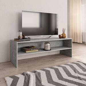 VidaXL TV ormarić od iverice siva boja betona 120 x 40 x 40 cm
