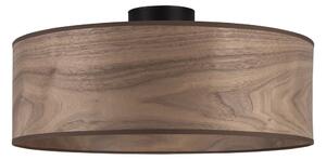 Stropna svjetiljka od orahovog furnira Sotto Luce TSURI XL, ø 45 cm