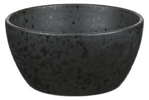 Crna zdjela od kamenine Bitz Mensa, promjer 12 cm