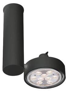 Shilo 2208 - Reflektorska svjetiljka NATORI 1xGU10/15W/230V crna