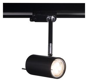 Shilo 6602 - Reflektorska svjetiljka za tračni sustav FUSSA 1xGU10/15W/230V crna