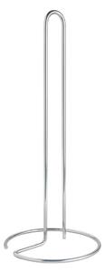 Željezan stalak za papirnate ručnike u sjajno srebrnoj boji ø 14 cm Luxy – Metaltex