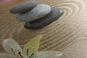 Slika Zen vrt i kamenje u pijesku